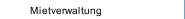 Mietverwaltung